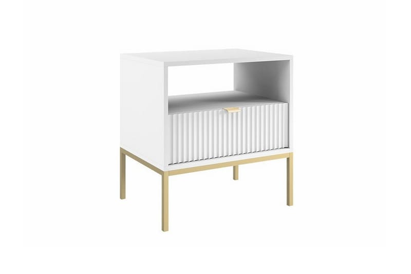 Klinkerville Barnsängbord 56 cm Vit - Sängbord barn & nattduksbord barn - Barnrum - Barnbord