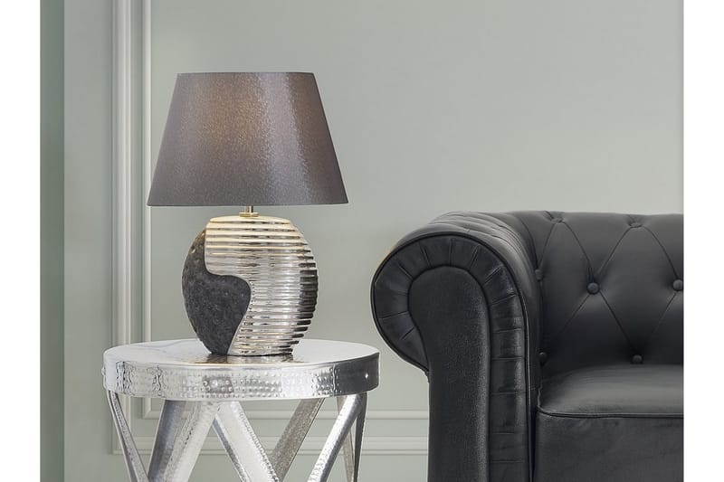 ESLA Bordslampa 30 cm - Sängbordslampa - Sovrumslampa - Fönsterlampa på fot - Bordslampor & bordsbelysning
