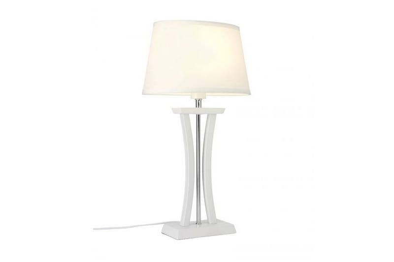 NEW CHELSEA Bordslampa 25 Oval Vit - Cottex - Sängbordslampa - Sovrumslampa - Bordslampor & bordsbelysning - Fönsterlampa på fot