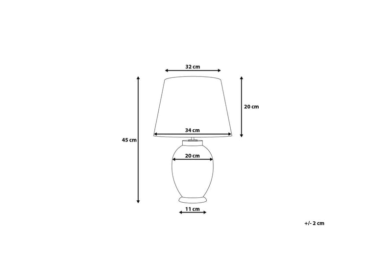 BRENTA Bordslampa 34 cm - Belysning - Inomhusbelysning & lampor - Bordslampor & bordsbelysning