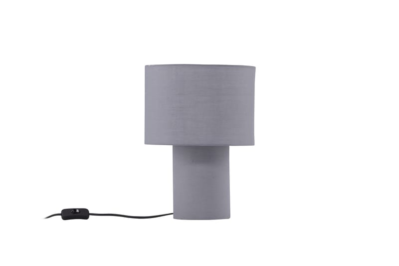 Jenkins Bordslampa 33 cm Mörkgrå - Sängbordslampa - Sovrumslampa - Fjäderlampa - Nätlampa - Båglampa - Bordslampor & bordsbelysning - Fönsterlampa på fot
