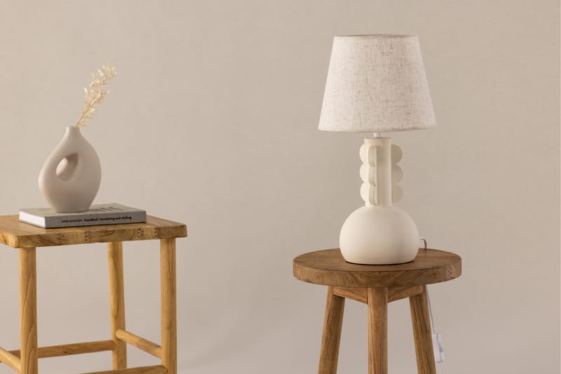 Mellerud Bordslampa 43 cm - Beige - Belysning - Inomhusbelysning & lampor - Bordslampor & bordsbelysning