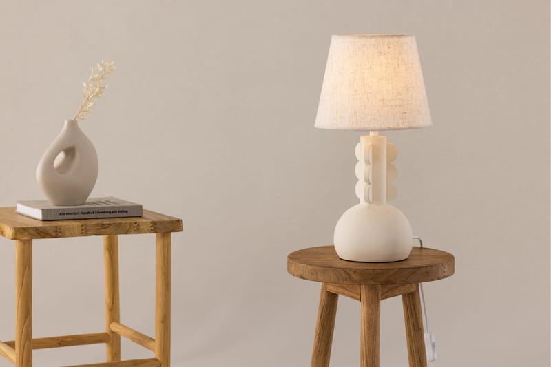 Mellerud Bordslampa 43 cm - Beige - Belysning - Inomhusbelysning & lampor - Bordslampor & bordsbelysning