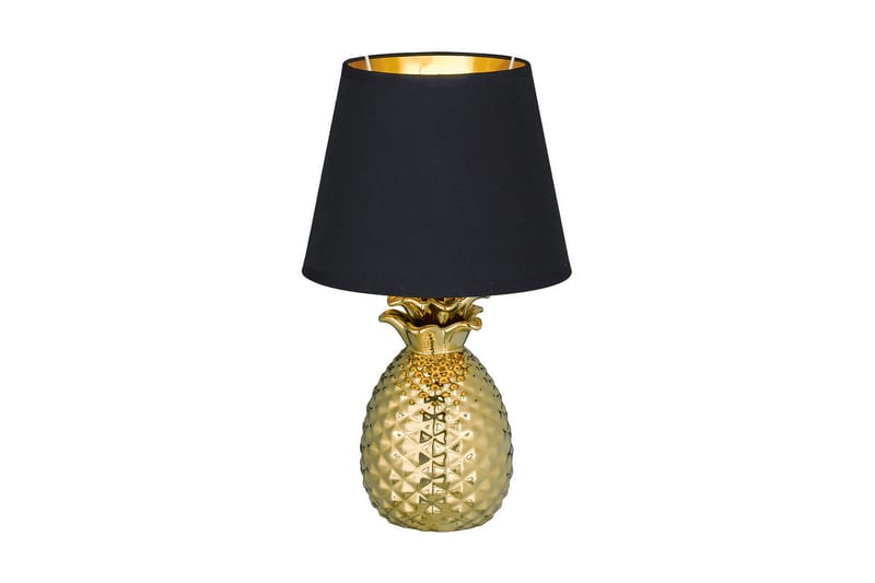 PINEAPPLE Bordslampa Guld/Svart - Guld/Svart - Belysning - Inomhusbelysning & lampor - Bordslampor & bordsbelysning