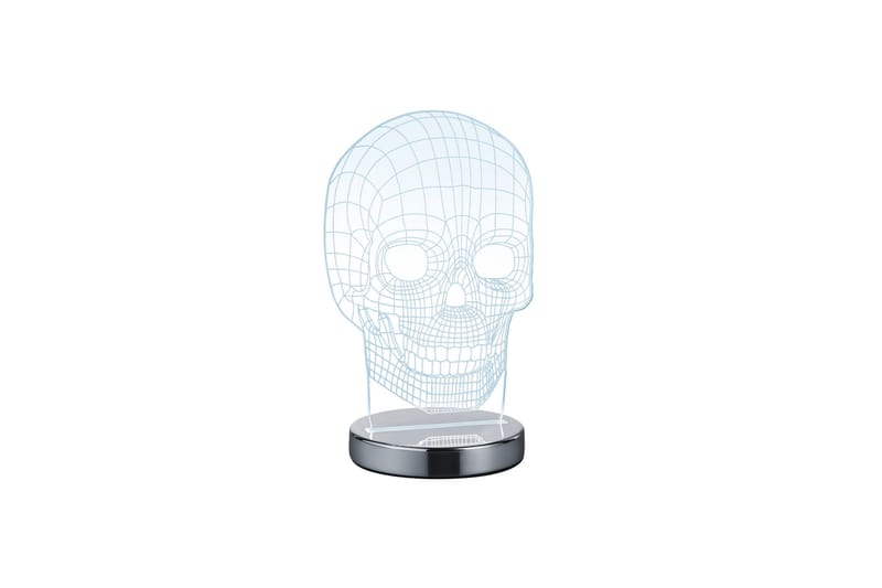 SKULL Bordslampa LED Krom - Krom - Belysning - Inomhusbelysning & lampor - Bordslampor & bordsbelysning