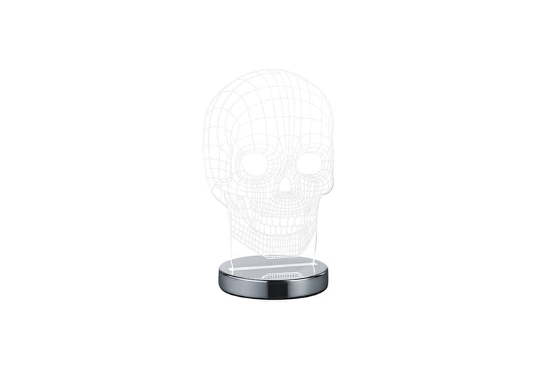 SKULL Bordslampa LED Krom - Krom - Belysning - Inomhusbelysning & lampor - Bordslampor & bordsbelysning