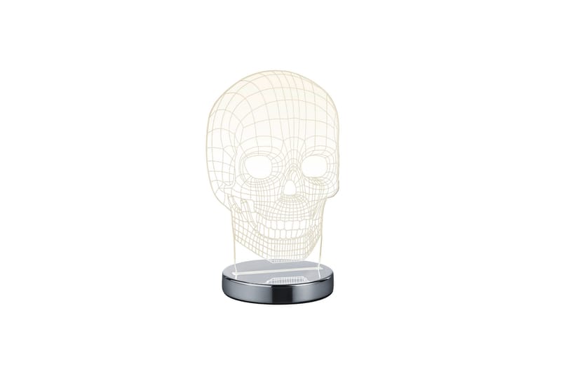 SKULL Bordslampa LED Krom - Krom - Belysning - Inomhusbelysning & lampor - Bordslampor & bordsbelysning