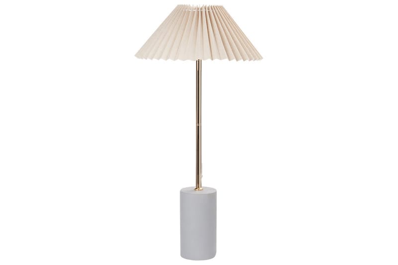 Bosleba Bordslampa 68 cm E27 - Beige/Vit - Belysning - Inomhusbelysning & lampor - Sänglampa - Sängbordslampa