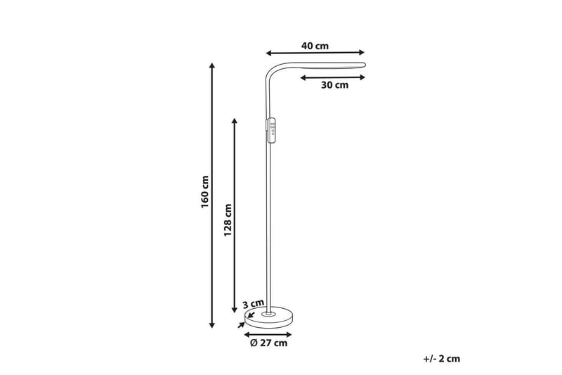 Capraia Golvlampa 160 cm - Svart - Belysning - Inomhusbelysning & lampor - Golvlampor & golvbelysning