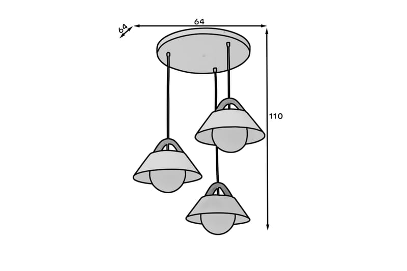 Almitara Pendellampa Rund Svart - Belysning - Inomhusbelysning & lampor - Fönsterlampor & fönsterbelysning - Fönsterlampa hängande