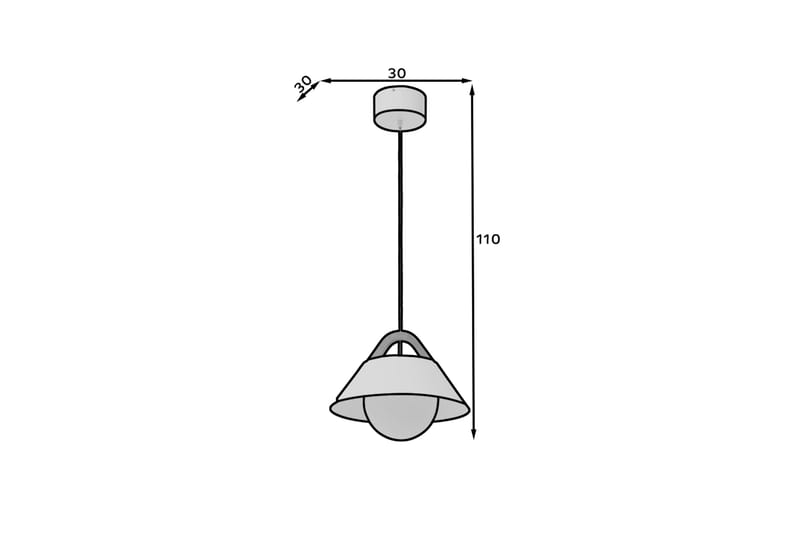 Almitara Pendellampa Svart - Belysning - Inomhusbelysning & lampor - Fönsterlampor & fönsterbelysning - Fönsterlampa hängande