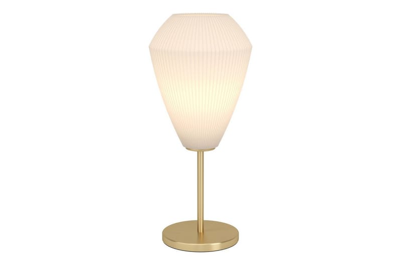 Bordslampa Eglo Caprarola - Mässing/Beige - Belysning - Inomhusbelysning & lampor - Fönsterlampor & fönsterbelysning - Fönsterlampa på fot