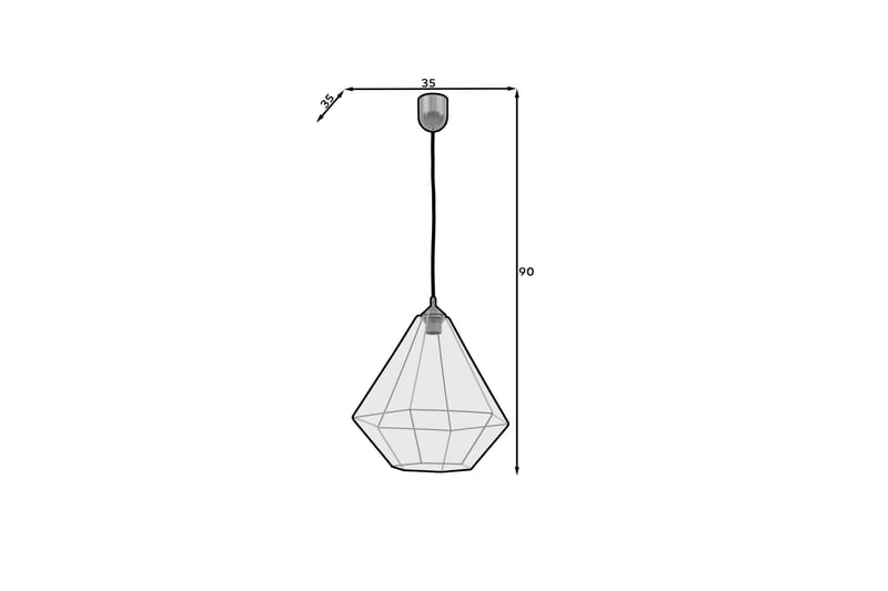 Brevitas Pendellampa Svart - Kökslampa & pendellampa - Sovrumslampa - Fönsterlampa hängande