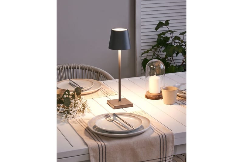 Cebrai LED Bordslampa 38 cm - Grå - Belysning - Inomhusbelysning & lampor - Fönsterlampor & fönsterbelysning - Fönsterlampa på fot