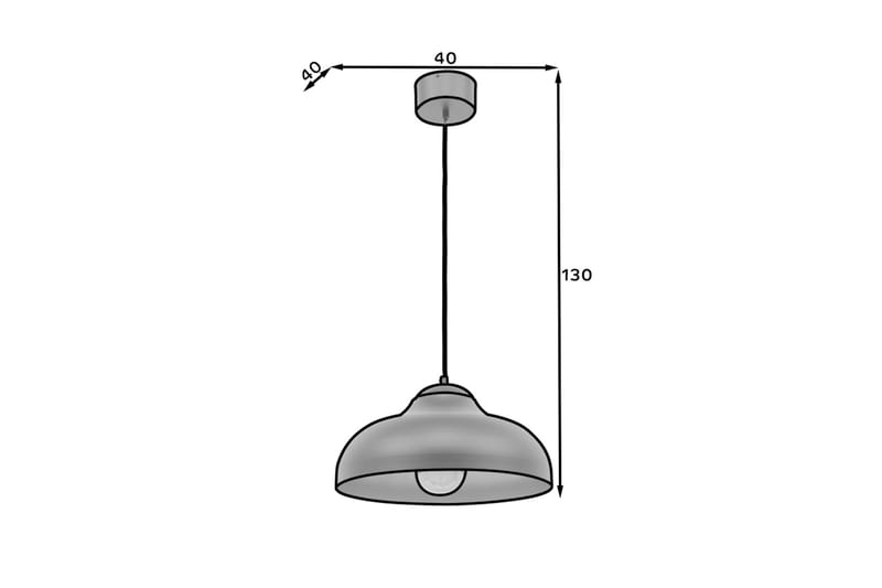 Desolo Pendellampa Svart - Belysning - Inomhusbelysning & lampor - Fönsterlampor & fönsterbelysning - Fönsterlampa hängande