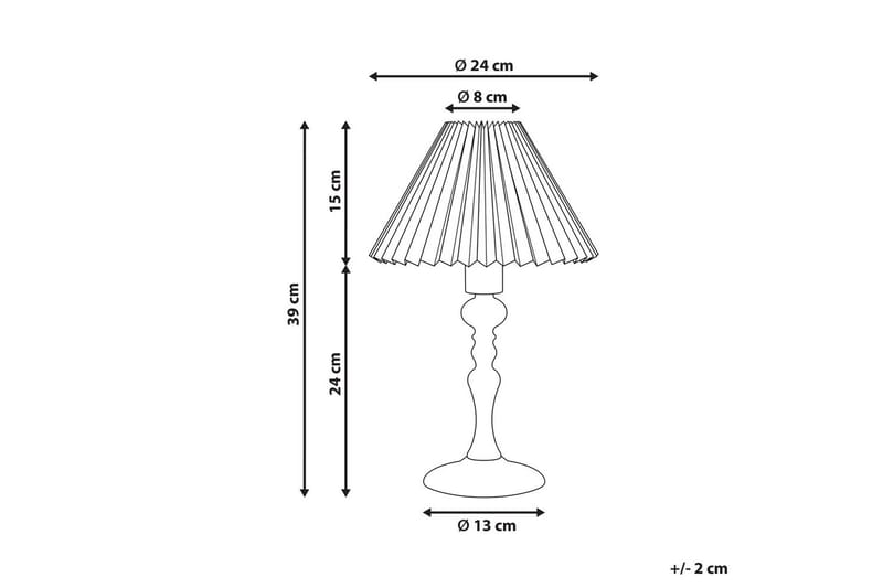 Djerbain Bordslampa 39 cm E14 - Natur/Ljus trä - Belysning - Inomhusbelysning & lampor - Fönsterlampor & fönsterbelysning - Fönsterlampa på fot