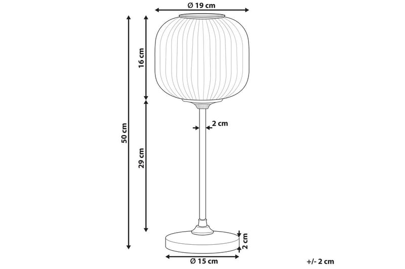 Ereikty Bordslampa 50 cm E27 - Svart - Belysning - Inomhusbelysning & lampor - Fönsterlampor & fönsterbelysning - Fönsterlampa på fot