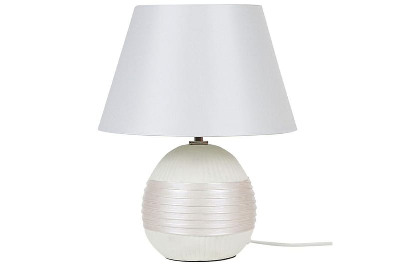 Evarado Bordslampa 37 cm E27 - Beige/Gräddvit - Belysning - Inomhusbelysning & lampor - Fönsterlampor & fönsterbelysning - Fönsterlampa på fot