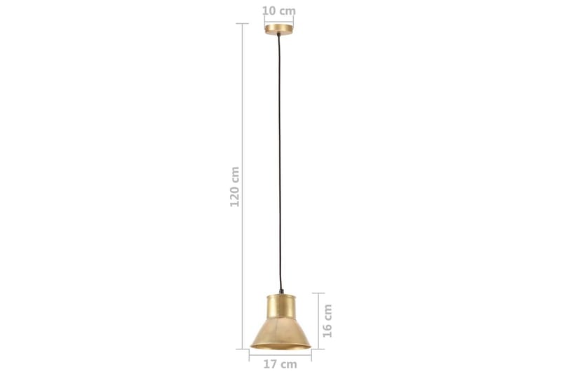 Hänglampa 25 W mässing rund 17 cm E27 - Guld - Belysning - Inomhusbelysning & lampor - Fönsterlampor & fönsterbelysning - Fönsterlampa hängande