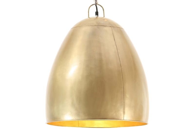 Hänglampa industriell 25 W mässing rund 42 cm E27 - Guld - Belysning - Inomhusbelysning & lampor - Fönsterlampor & fönsterbelysning - Fönsterlampa hängande