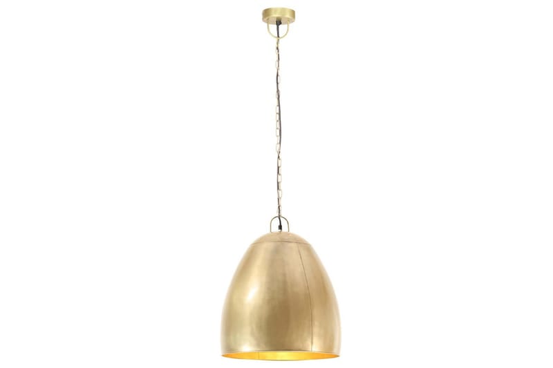 Hänglampa industriell 25 W mässing rund 42 cm E27 - Guld - Belysning - Inomhusbelysning & lampor - Fönsterlampor & fönsterbelysning - Fönsterlampa hängande