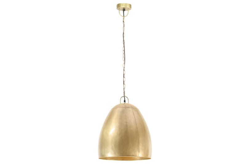 Hänglampa industriell 25 W mässing rund 42 cm E27 - Guld - Belysning - Inomhusbelysning & lampor - Fönsterlampor & fönsterbelysning - Fönsterlampa hängande