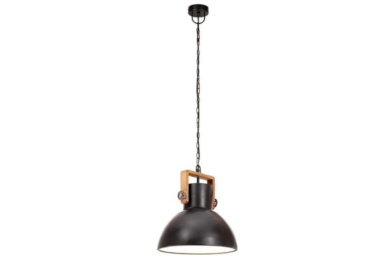 Hänglampa industriell 25 W svart rund 30 cm E27 - Svart - Belysning - Inomhusbelysning & lampor - Fönsterlampor & fönsterbelysning - Fönsterlampa hängande