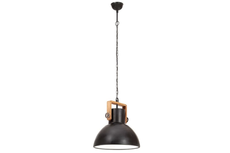 Hänglampa industriell 25 W svart rund 40 cm E27 - Svart - Belysning - Inomhusbelysning & lampor - Fönsterlampor & fönsterbelysning - Fönsterlampa hängande