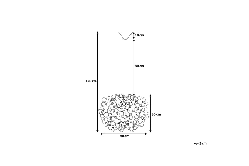 LAMONE Taklampa 40 cm - Belysning - Inomhusbelysning & lampor - Fönsterlampor & fönsterbelysning - Fönsterlampa hängande