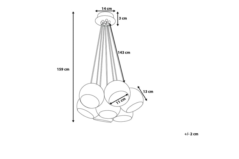 OLZA Taklampa 14 cm - Belysning - Inomhusbelysning & lampor - Fönsterlampor & fönsterbelysning - Fönsterlampa hängande