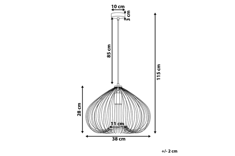 TORDINO Taklampa 38 cm - Belysning - Inomhusbelysning & lampor - Fönsterlampor & fönsterbelysning - Fönsterlampa hängande