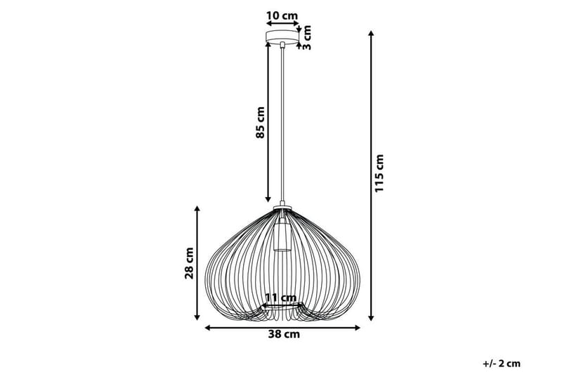 TORDINO Taklampa 38 cm - Belysning - Inomhusbelysning & lampor - Fönsterlampor & fönsterbelysning - Fönsterlampa hängande