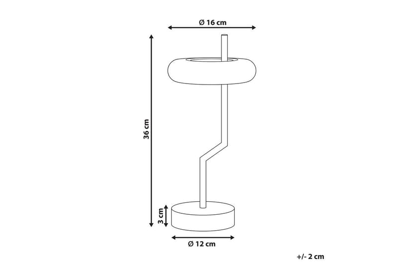 Gabbiani LED Bordslampa 36 cm - Vit - Belysning - Inomhusbelysning & lampor - Fönsterlampor & fönsterbelysning - Fönsterlampa på fot