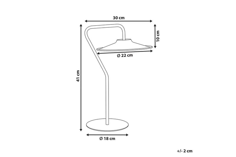 Karpathy LED Bordslampa 41 cm - Svart - Belysning - Inomhusbelysning & lampor - Fönsterlampor & fönsterbelysning - Fönsterlampa på fot