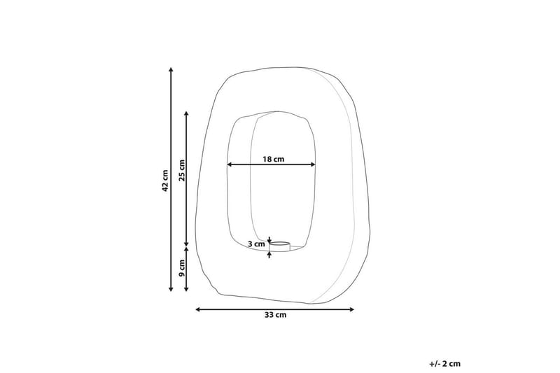 Ladaki Bordslampa 40 cm E27 - Ljus trä - Belysning - Inomhusbelysning & lampor - Fönsterlampor & fönsterbelysning - Fönsterlampa på fot