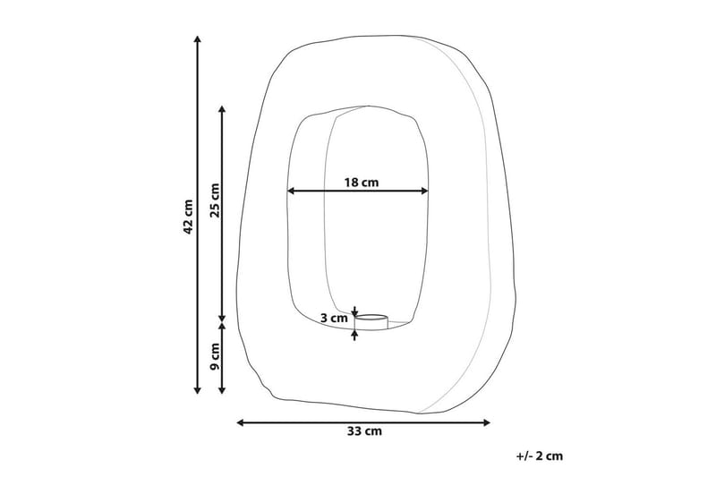 Ladaki Bordslampa 42 cm E27 - Svart - Belysning - Inomhusbelysning & lampor - Fönsterlampor & fönsterbelysning - Fönsterlampa på fot