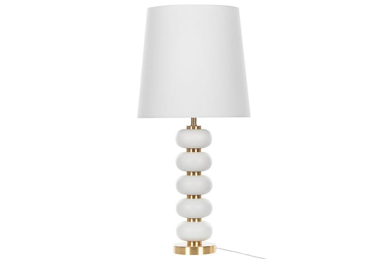 Laros Bordslampa 80 cm E27 - Vit/Guld - Belysning - Inomhusbelysning & lampor - Fönsterlampor & fönsterbelysning - Fönsterlampa på fot