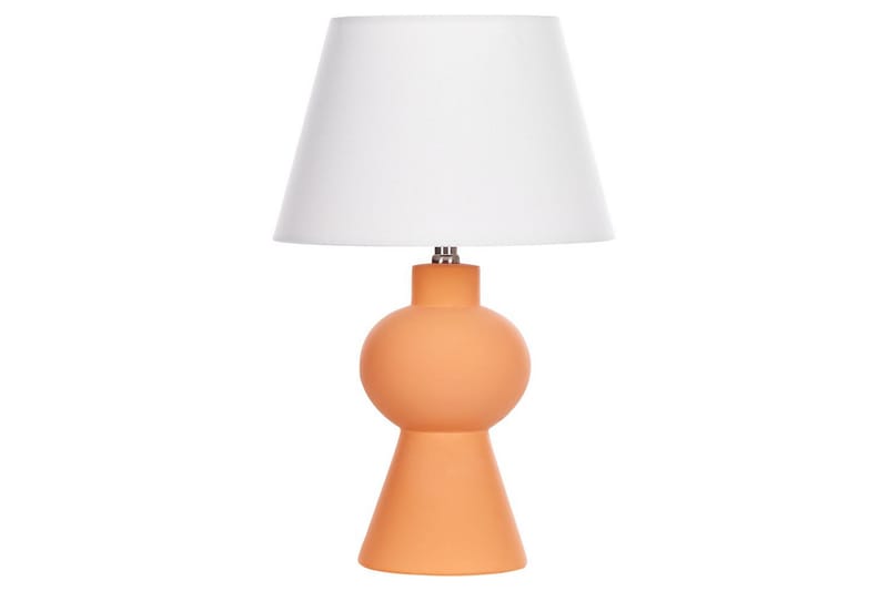 Lemiros Bordslampa 48 cm E27 - Orange/Vit - Belysning - Inomhusbelysning & lampor - Fönsterlampor & fönsterbelysning - Fönsterlampa på fot