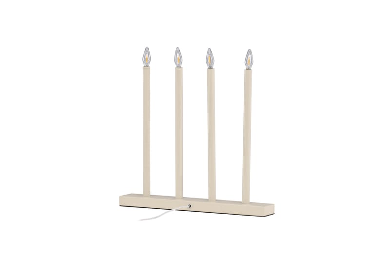 Lofsdalen Adventsljusstake 35 cm Beige - Belysning - Inomhusbelysning & lampor - Fönsterlampor & fönsterbelysning - Fönsterlampa på fot