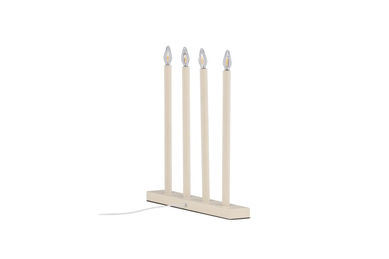 Lofsdalen Adventsljusstake 35 cm Beige - Belysning - Inomhusbelysning & lampor - Fönsterlampor & fönsterbelysning - Fönsterlampa på fot