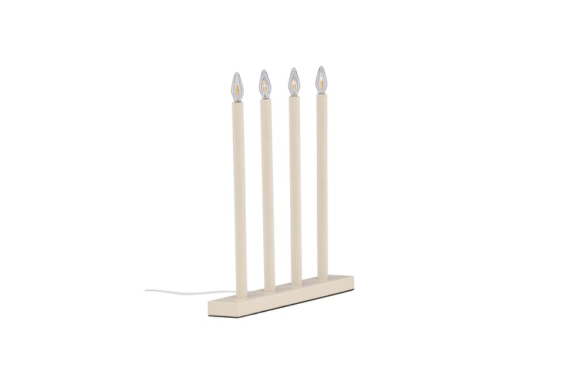 Lofsdalen Adventsljusstake 35 cm Beige - Belysning - Inomhusbelysning & lampor - Fönsterlampor & fönsterbelysning - Fönsterlampa på fot