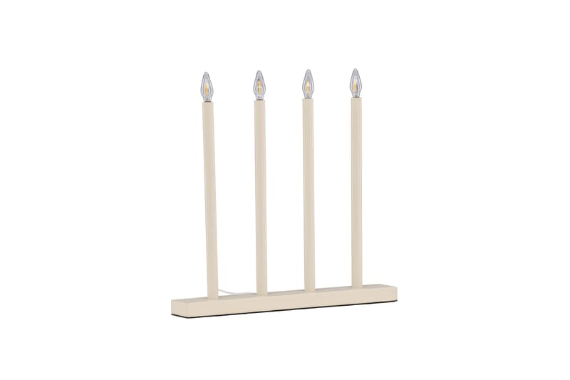 Lofsdalen Adventsljusstake 35 cm Beige - Belysning - Inomhusbelysning & lampor - Fönsterlampor & fönsterbelysning - Fönsterlampa på fot