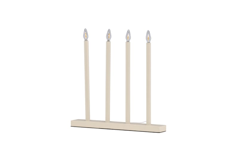 Lofsdalen Adventsljusstake 35 cm Beige - Belysning - Inomhusbelysning & lampor - Fönsterlampor & fönsterbelysning - Fönsterlampa på fot