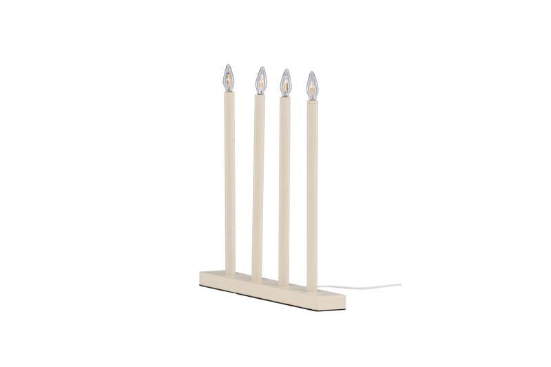 Lofsdalen Adventsljusstake 35 cm Beige - Belysning - Inomhusbelysning & lampor - Fönsterlampor & fönsterbelysning - Fönsterlampa på fot