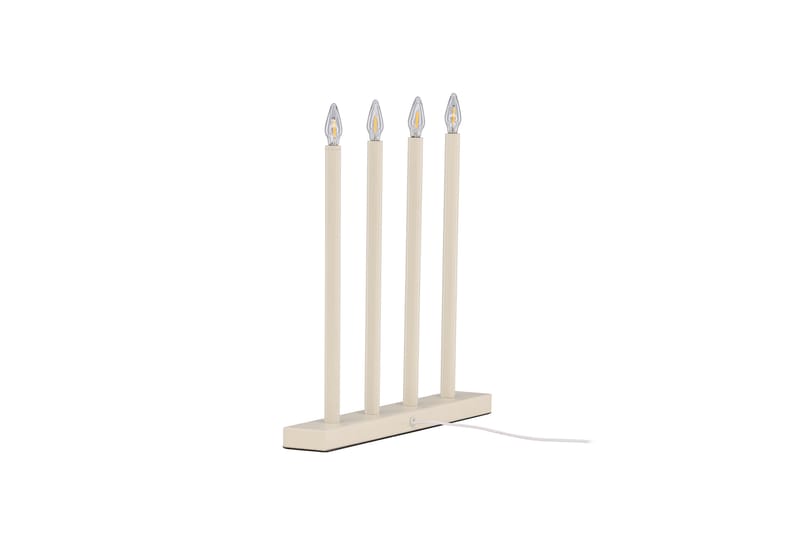 Lofsdalen Adventsljusstake 35 cm Beige - Belysning - Inomhusbelysning & lampor - Fönsterlampor & fönsterbelysning - Fönsterlampa på fot