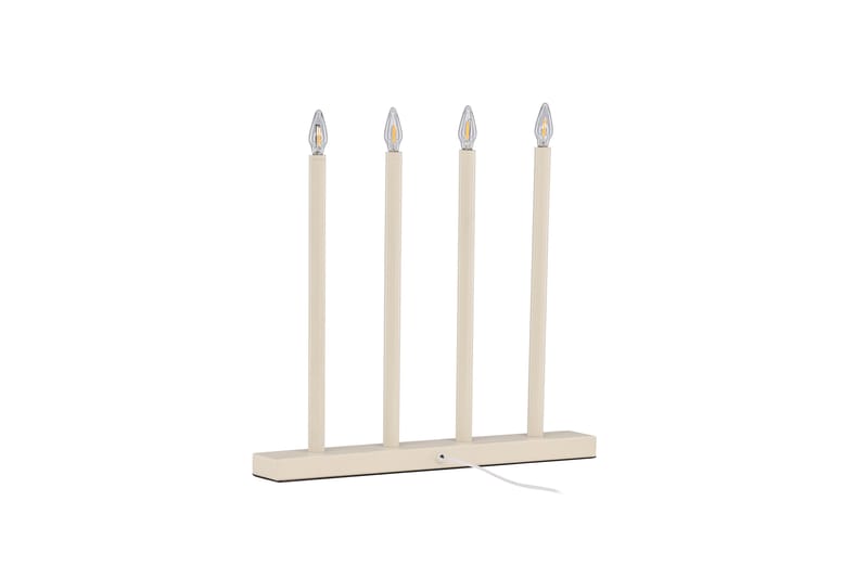 Lofsdalen Adventsljusstake 35 cm Beige - Belysning - Inomhusbelysning & lampor - Fönsterlampor & fönsterbelysning - Fönsterlampa på fot