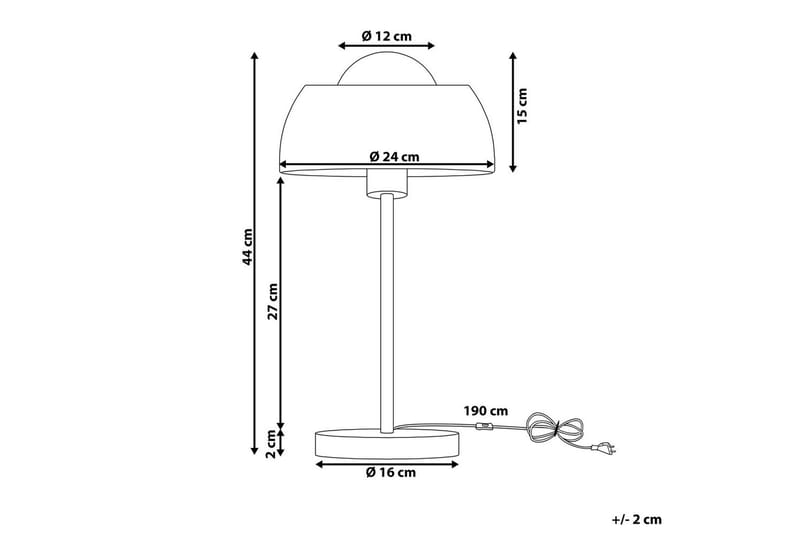 Magica Bordslampa 44 cm E27 - Vit - Belysning - Inomhusbelysning & lampor - Fönsterlampor & fönsterbelysning - Fönsterlampa på fot