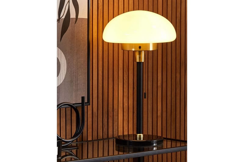 Maltiba Bordslampa 66 cm E27 - Svart/Vit - Belysning - Inomhusbelysning & lampor - Fönsterlampor & fönsterbelysning - Fönsterlampa på fot