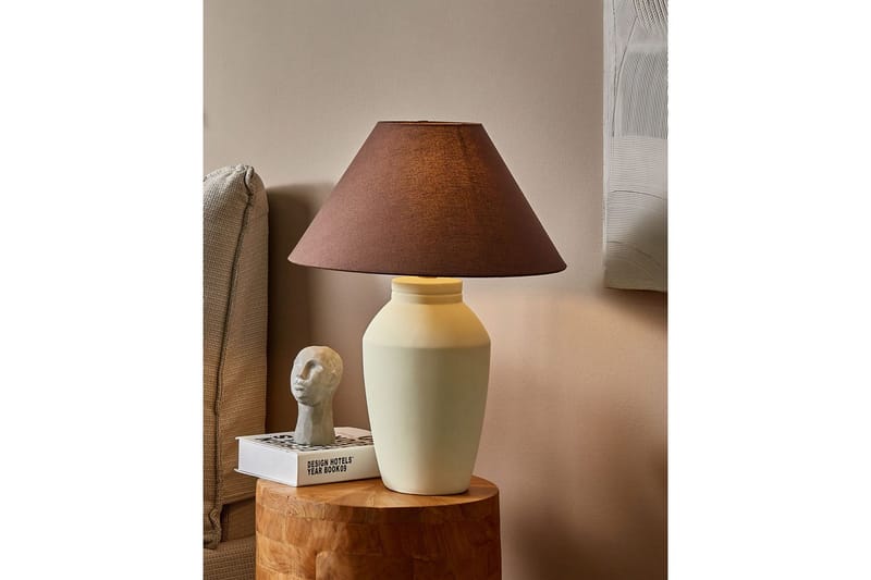 Rodbrera Bordslampa 52 cm E27 - Ljusbeige/Brun - Belysning - Inomhusbelysning & lampor - Fönsterlampor & fönsterbelysning - Fönsterlampa på fot