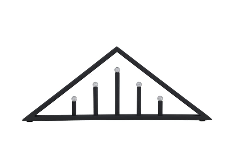 Sankt Adventsljusstake 26 cm Svart - Belysning - Inomhusbelysning & lampor - Fönsterlampor & fönsterbelysning - Fönsterlampa på fot